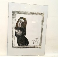 A girl in the mirror
